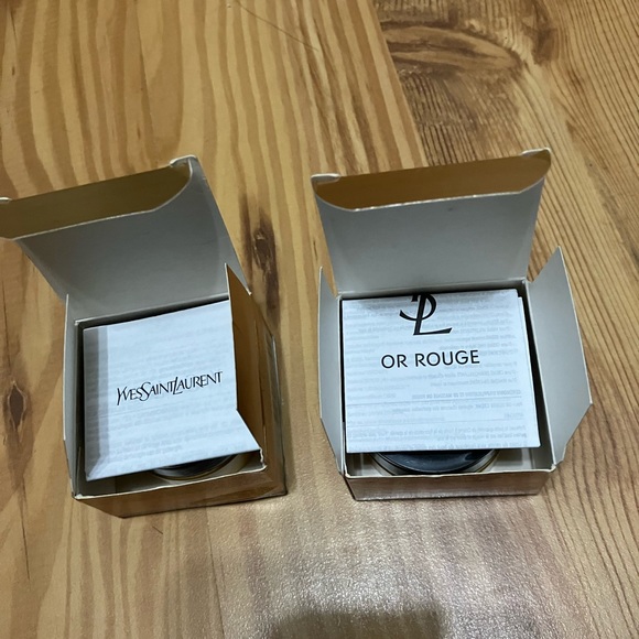 YSL Yves Saint Laurent open box’s two items rough and creme’ 7ML - Picture 6 of 6